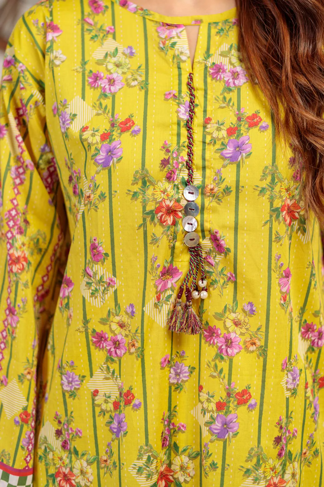 YELLOW-LAWN-2 PIECE (BPS1242P06) - Image 2