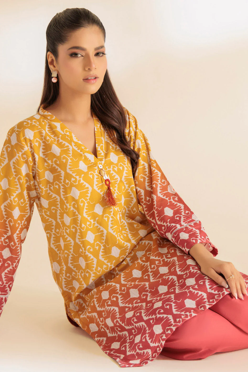 YELLOW-LAWN-2 PIECE (BS6242P01) - Image 2
