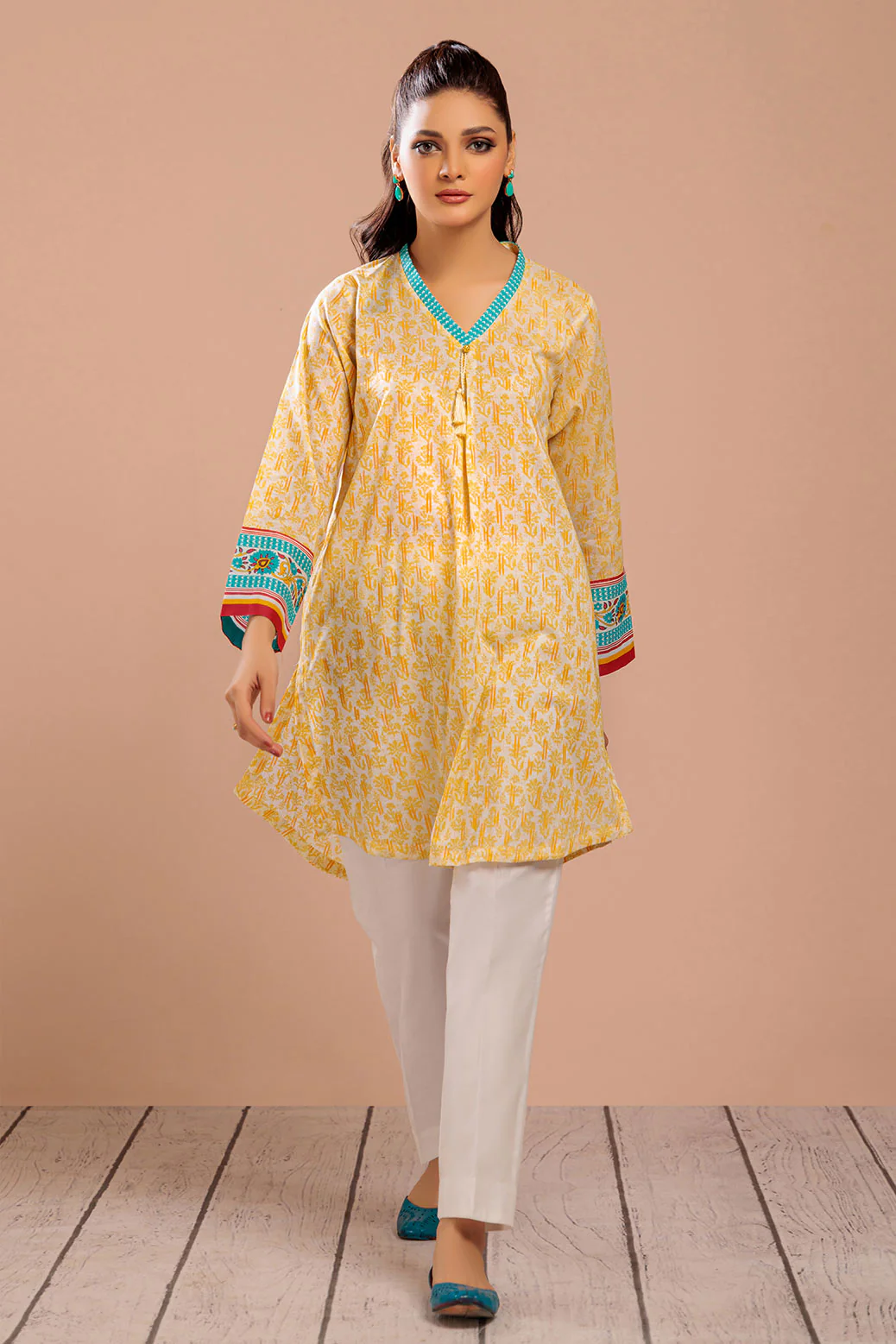 YELLOW-LAWN-2 PIECE (SRS232P11) - Image 2
