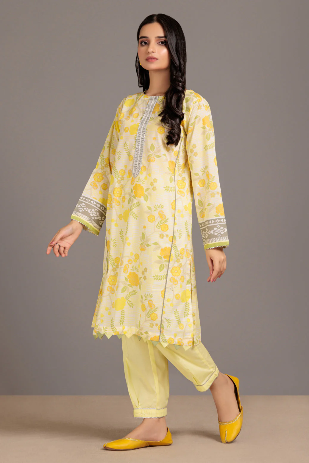 YELLOW-LAWN-2 PIECE (SRS232P27) - Image 3