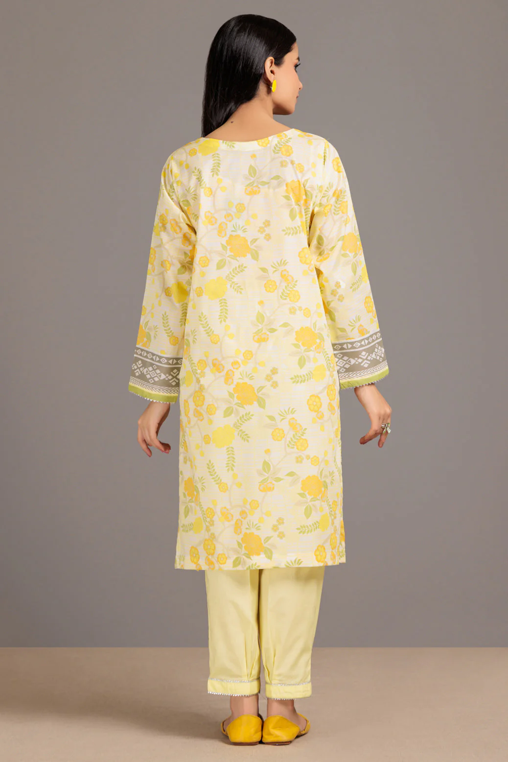 YELLOW-LAWN-2 PIECE (SRS232P27) - Image 4