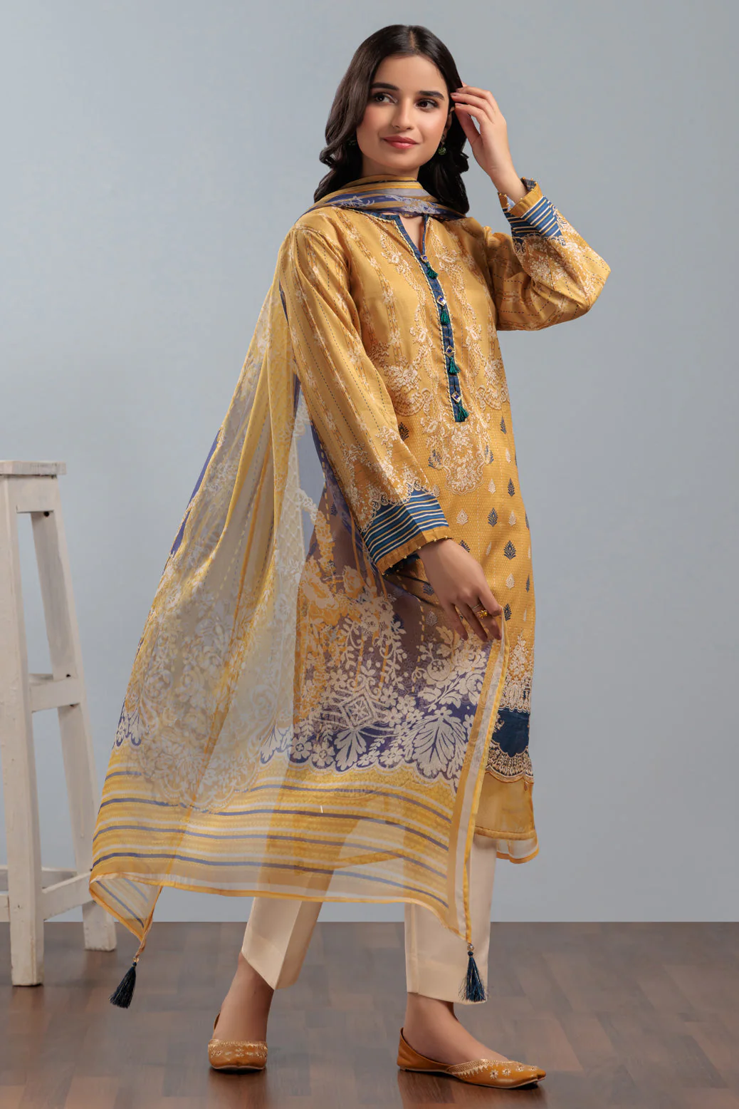 YELLOW-LAWN-3-PIECE (SAS233P10) - Image 3