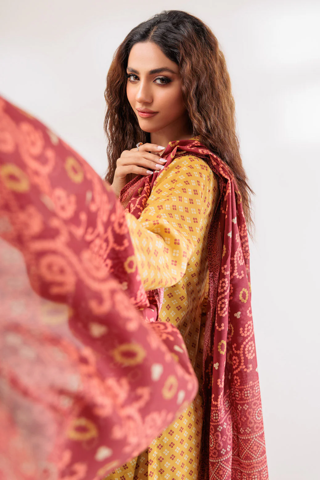 YELLOW-LAWN-3 PIECE (6S24B3P006) - Image 2