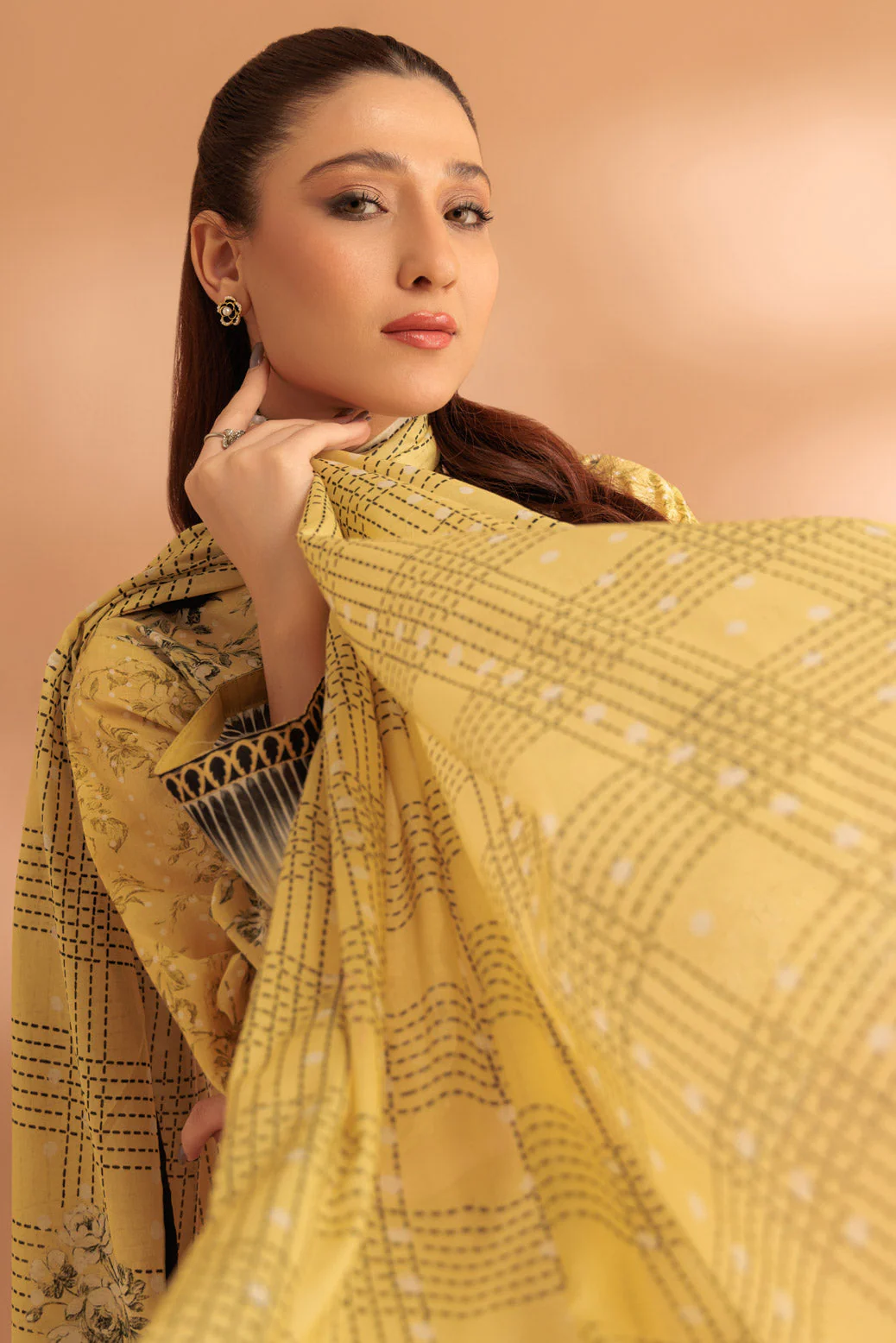YELLOW-LAWN-3 PIECE (SS2243P43) - Image 2