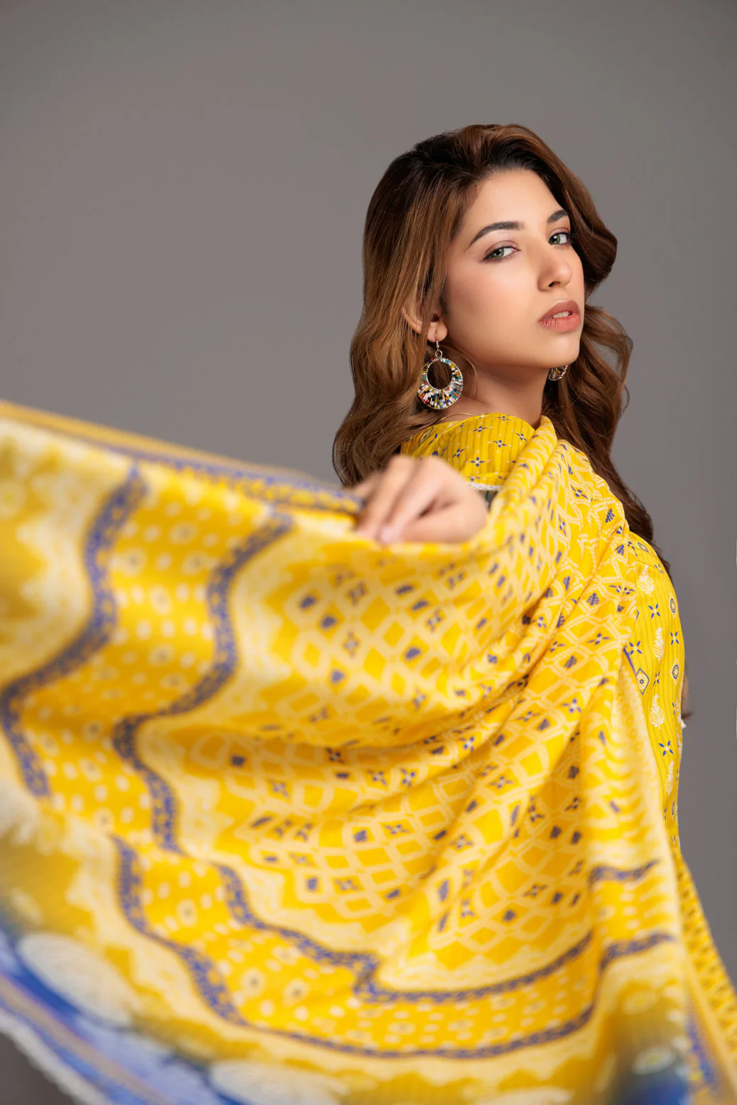 YELLOW-LAWN-3 PIECE (SSS233P62) - Image 3